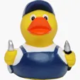 Mechanic Duck Rubber Duck — view 2