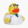 Dentist Duck Vinyl Novelty Figure