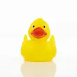 Duck With Wings Vinyl Rubber Duck — view 3