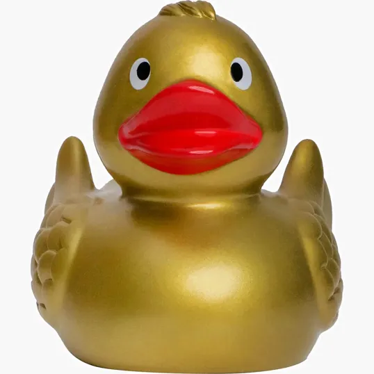 Duck With Wings Vinyl Rubber Duck — view 4