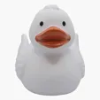 Duck With Wings Vinyl Rubber Duck — view 2