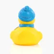 Winter Duck Rubber Duck with Scarf and Beanie — view 3