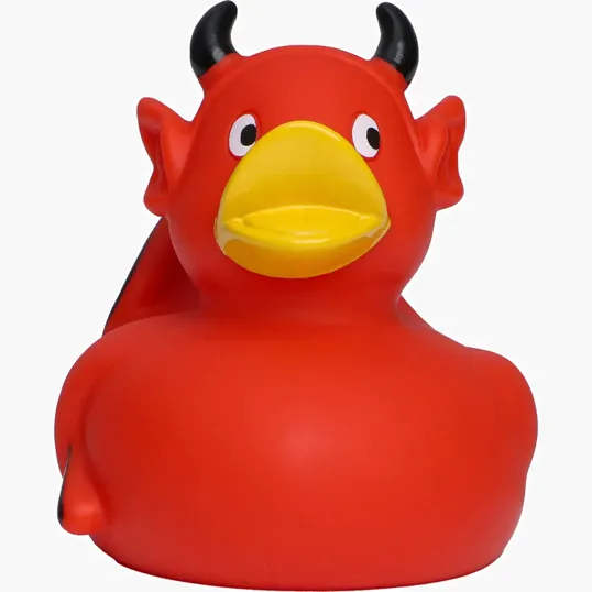 Devil Duck Vinyl Rubber Duck — view 3
