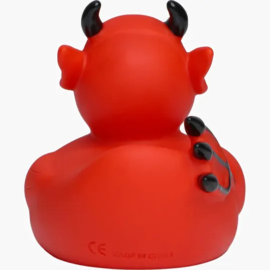 Devil Duck Vinyl Rubber Duck — view 4