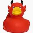 Devil Duck Vinyl Rubber Duck — view 3