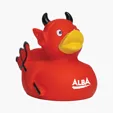 Devil Duck Vinyl Rubber Duck