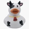 Cow Duck Rubber Bath Toy — view 2