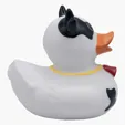 Cow Duck Rubber Bath Toy — view 4