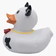 Cow Duck Rubber Bath Toy — view 5