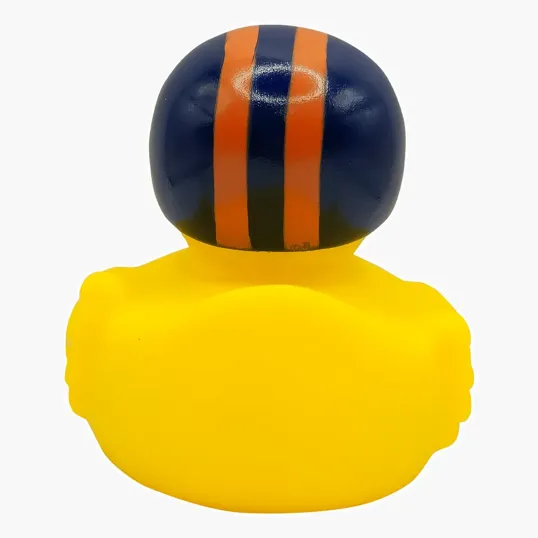 Football Duck Rubber Duck with Helmet — view 3