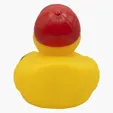 Baseball Duck Rubber Duck with Ball Cap — view 3