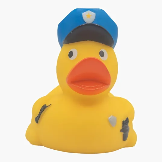 Police Duck Rubber Duck — view 2