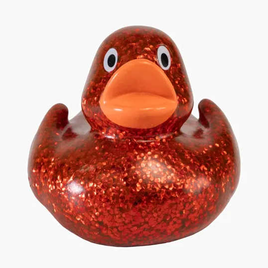 Lil' Glitter Duck Mini Rubber Duck — view 6