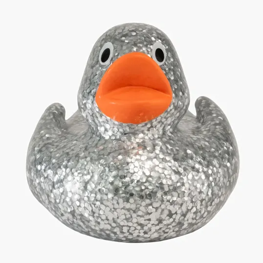 Lil' Glitter Duck Mini Rubber Duck — view 10