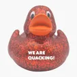 Lil' Glitter Duck Mini Rubber Duck