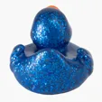 Lil' Glitter Duck Mini Rubber Duck — view 12