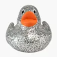 Lil' Glitter Duck Mini Rubber Duck — view 10