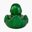 Lil' Glitter Duck Mini Rubber Duck — view 17