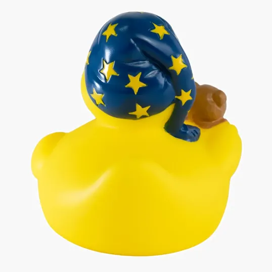 Bedtime Duck Sleeping-Themed Rubber Duck — view 3