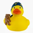 Bedtime Duck Sleeping-Themed Rubber Duck — view 2