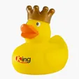 King Duck Rubber Duck