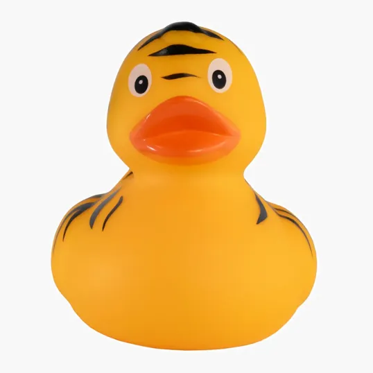 Tiger Duck Rubber Duck — view 2