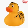 Tiger Duck Rubber Duck