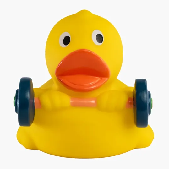 Weight Lifter Duck — view 2