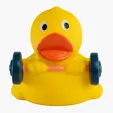 Weight Lifter Duck — view 2