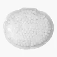 Oval Gel Beads Hot/Cold Pack — view 3