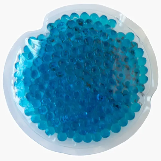 Small Circle Gel Beads Hot/Cold Pack, 4" x 4" — view 12