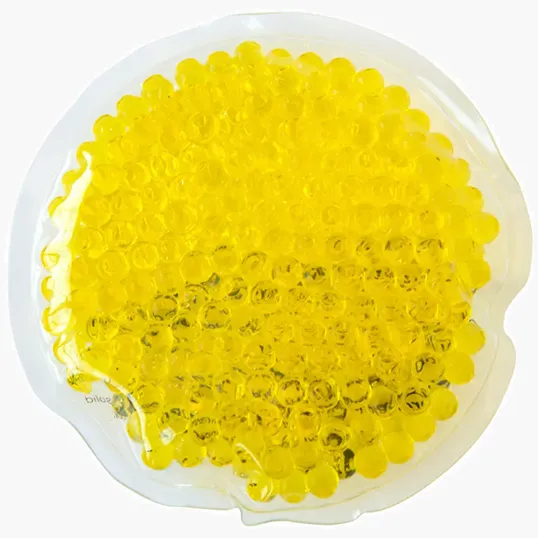 Small Circle Gel Beads Hot/Cold Pack, 4" x 4" — view 7