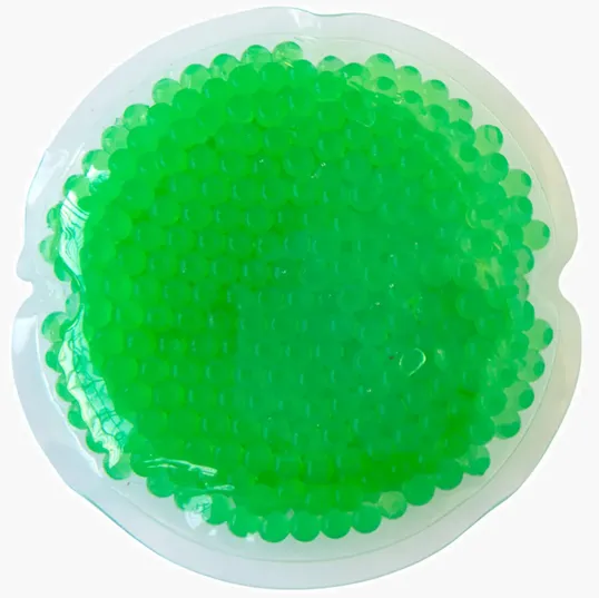 Small Circle Gel Beads Hot/Cold Pack, 4" x 4" — view 10