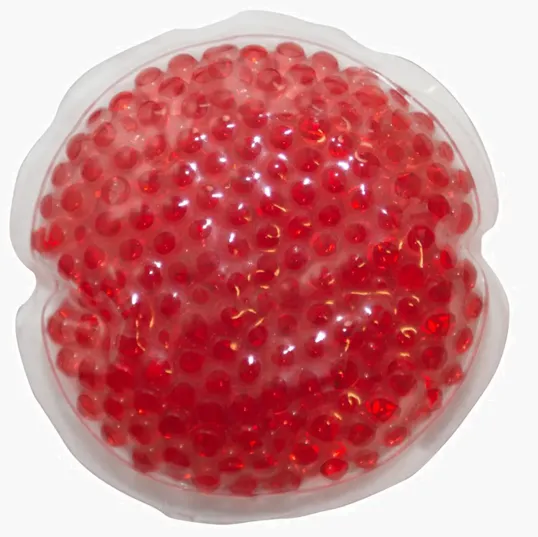 Small Circle Gel Beads Hot/Cold Pack, 4" x 4" — view 4