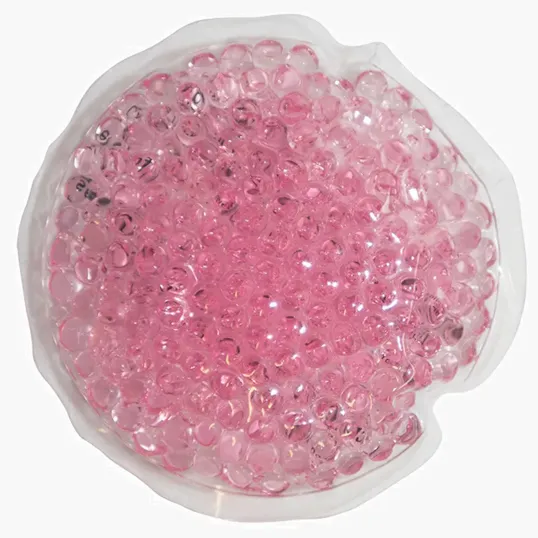 Small Circle Gel Beads Hot/Cold Pack, 4" x 4" — view 9