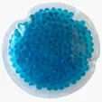 Small Circle Gel Beads Hot/Cold Pack, 4" x 4" — view 12