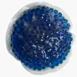 Small Circle Gel Beads Hot/Cold Pack, 4" x 4" — view 5
