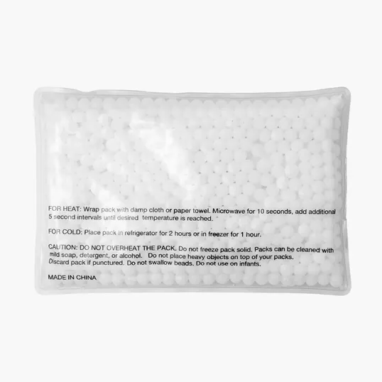 Small Rectangle Gel Beads Hot/Cold Pack — view 14