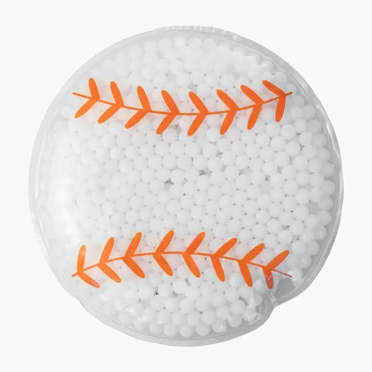 Baseball Gel Beads Hot/Cold Pack — view 2
