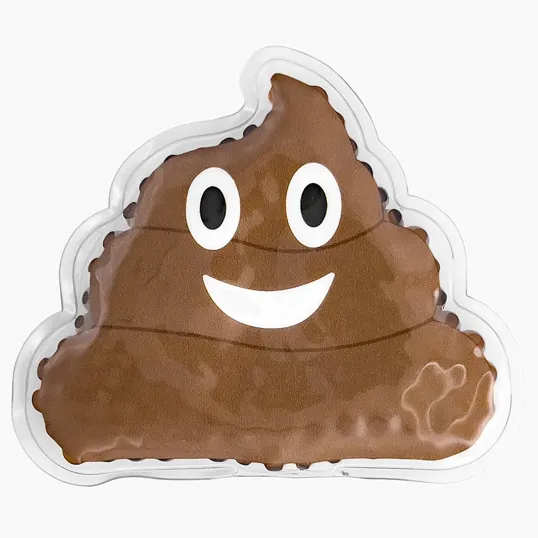 Poo Emoji Gel Beads Hot/Cold Pack — view 2