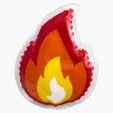 Flame Emoji Hot/Cold Pack — view 2