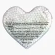Heart Rainbow Gel Beads Hot/Cold Pack — view 3
