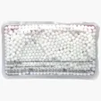 Rectangle Rainbow Gel Beads Hot/Cold Pack — view 3