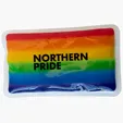 Rectangle Rainbow Gel Beads Hot/Cold Pack