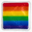Square Rainbow Gel Beads Hot/Cold Pack — view 3