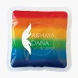 Square Rainbow Gel Beads Hot/Cold Pack