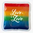Square Rainbow Gel Beads Hot/Cold Pack — view 2