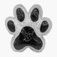 Paw Gel Beads Hot/Cold Pack Square