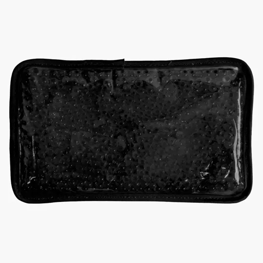Rectangle Plush Gel Beads Hot/Cold Pack — view 3