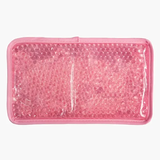 Rectangle Plush Gel Beads Hot/Cold Pack — view 6